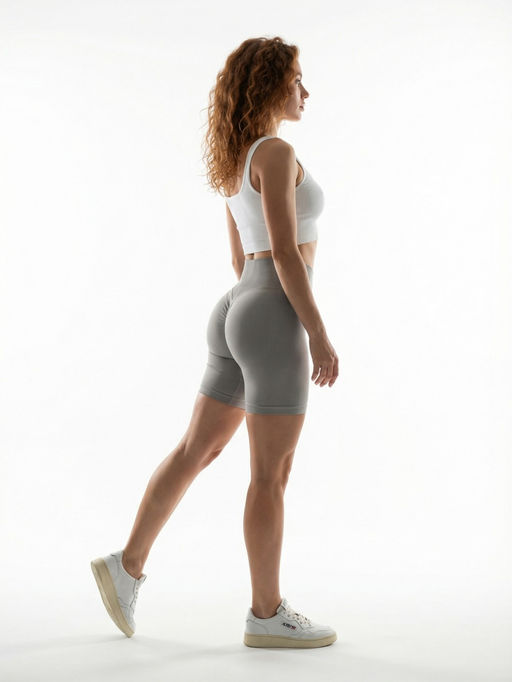 Велосипедки Вишня женские нейлон с спандексом голубые - Mtforce фото 58