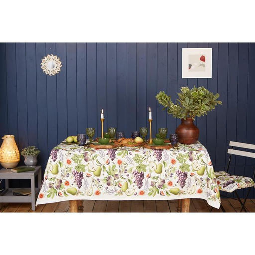 Скатерть Этель Фруктовый сад 149х220см, 100% хлопок, саржа 190 г/м2  фото 3