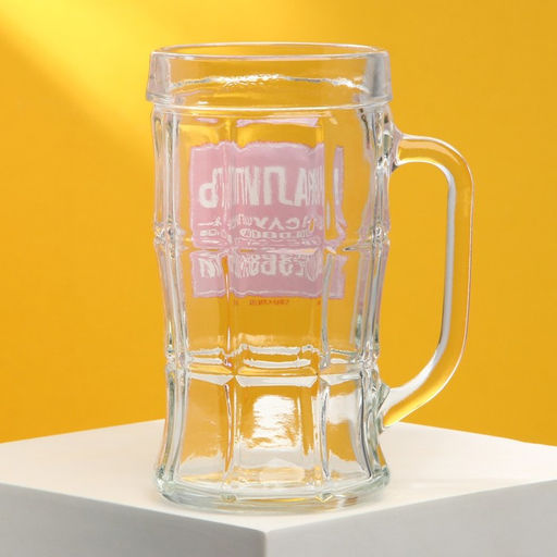 Кружка стеклянная пивная «Налить в случае трезвости», 500 мл