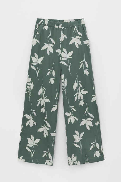 VERY NEAT _ ЕВТ 4069/зеленый мох,магнолия брюки жен