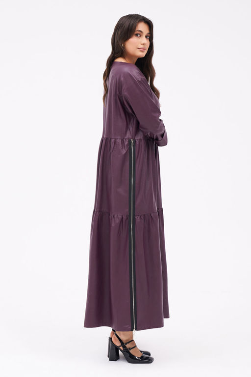 Платье KaVari 1093.1 баклажан  фото 3