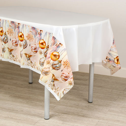 Скатерть одноразовая на стол Игрушки 180?137 см