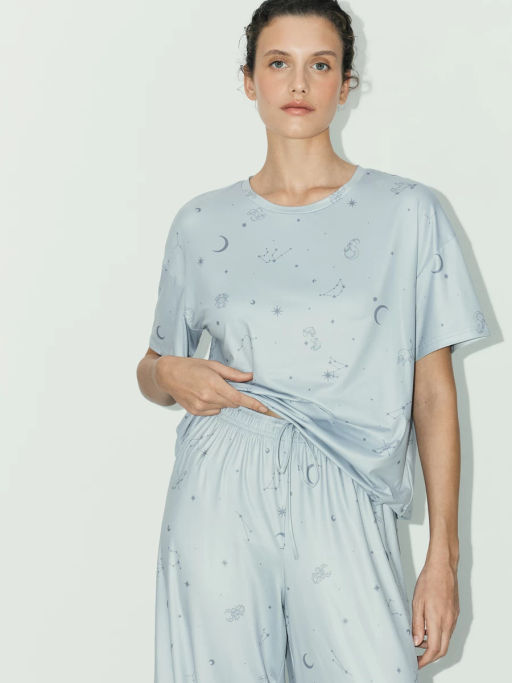 футболка пижамная женская / Zarina фото 3