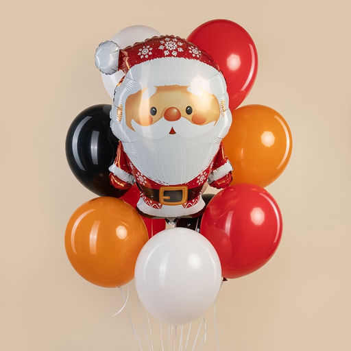 Воздушный шар фольгированный 27" «Дед Мороз»