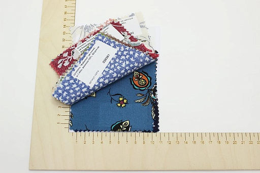 Комплект образцов Штапель принт №2 - Купава фото 4