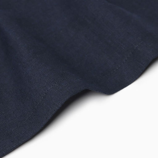 Набор салфеток «Этель» Linen collection, 30×40 см - 4 шт., 100% лён 170 г/м², тёмно-синий