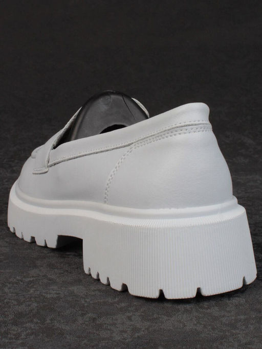 03-PDD178-5 LT. GRAY Полуботинки женские (натуральная кожа)