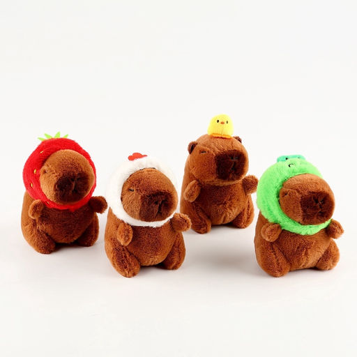 Цена за 12 шт. Мягкая игрушка «Капибарики», МИКС