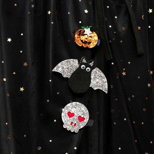 Карнавальный набор «Стильная ведьма»: шляпа, плащ, заколки 3 шт.