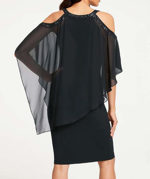 Платье, черное - Patrizia dini фото 4