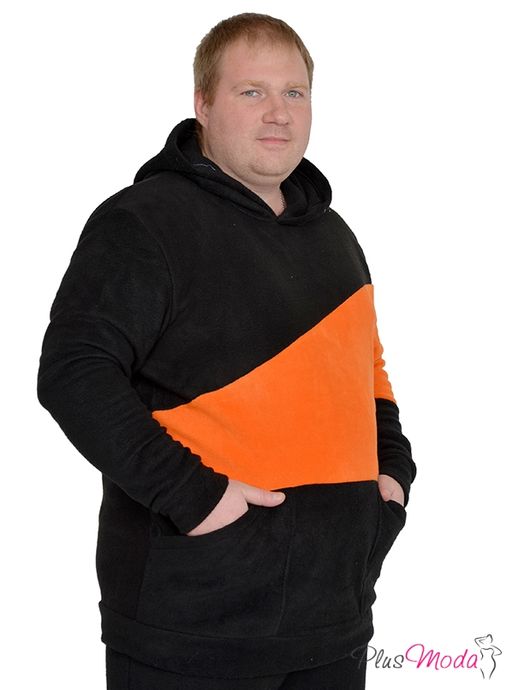 Толстовка Модель №1014 размеры 44-84 - Plusmoda фото 3
