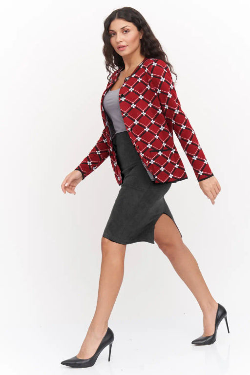 ЗЛАТА Жакет М 3171/красный