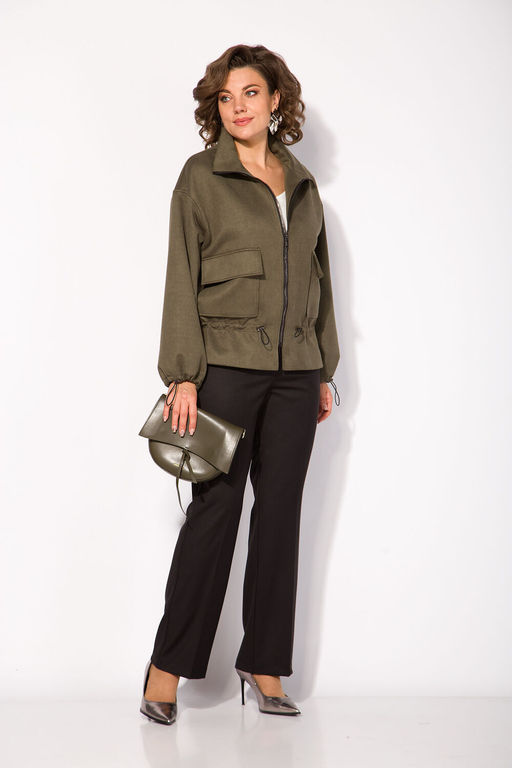 Костюм Liliana 1470БрПн хаки+черный