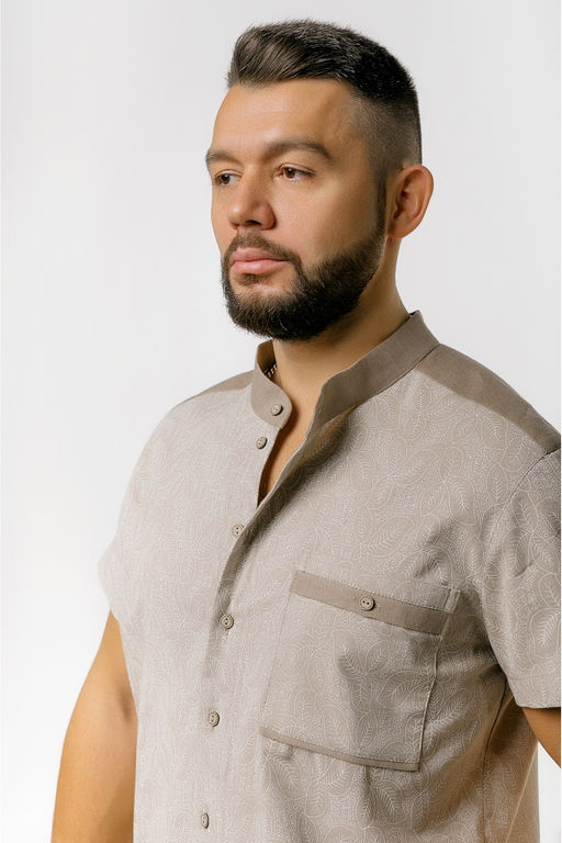 РУБАШКА - 100% хлопок - Новый лен фото 14