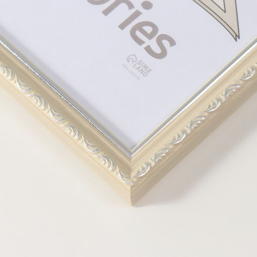 Фоторамка пластик "Модерн" 21х30 см, бежевый (пластик)