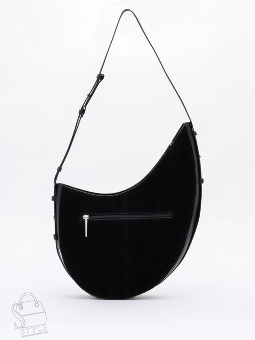 Сумка женская кожаная 1032MF black Polina&Eiterou  фото 8