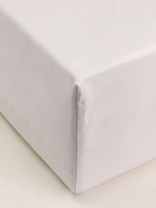 Простыня на резинке 1.5-спальная SL Home Beige, 140200+30 см, сатин - Sima-land home фото 9