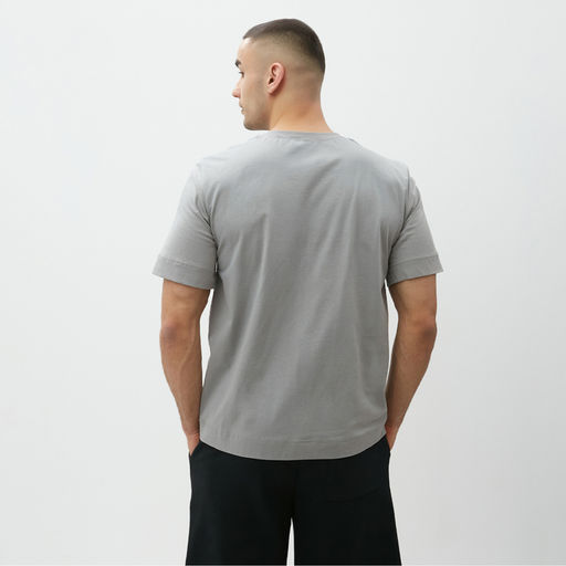 Футболка мужская MINAKU: Basic line MAN серая, размер 52