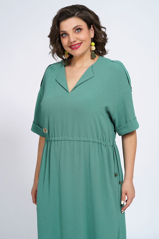 Платье ALANI 2341 бирюза