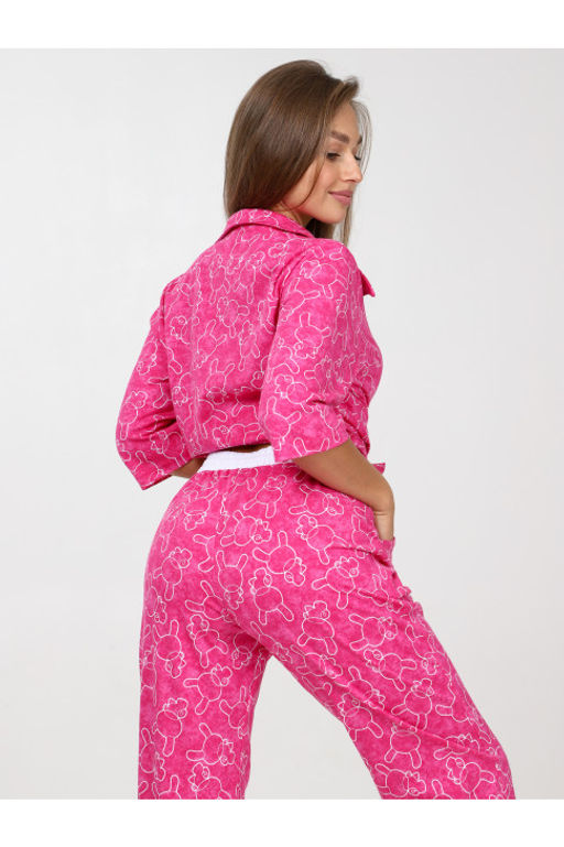 Пижама женская П-117.02 фуксия - Хороший трикотаж фото 6