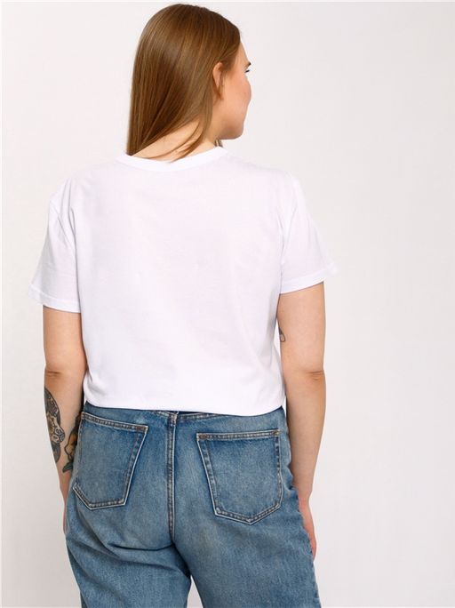 Уценка 50% футболка 1ЖДФК3296001 Большие размеры - Апрель фото 2