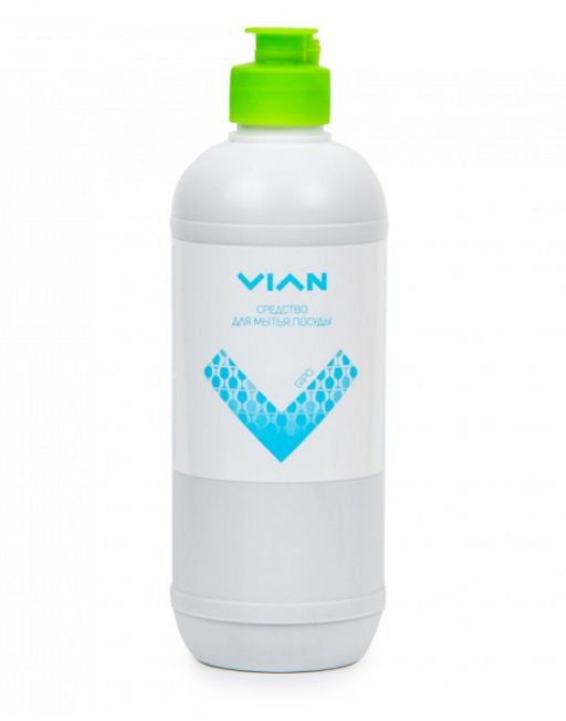 Средство для мытья посуды "GIPO" гипоаллергенное (без угля) VIAN, 450 мл