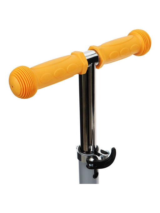 Самокат GRAFFITI Baby, колёса световые PU 120/70 мм, ABEC 7, цвет оранжевый