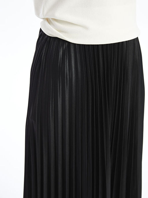 Dar Fit Kad?n Pileli Etek