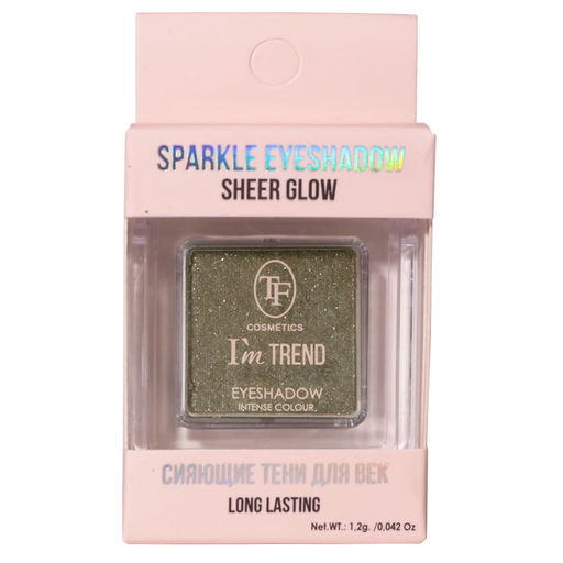 TF CTE45S Одинарные тени для век eyeshadow intense colour тон 18 Im TREND sparkle,Серебряные капли