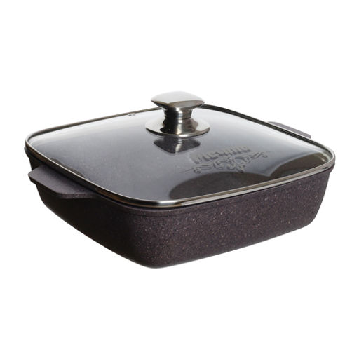 Жаровня квадратная 28х28 см АП "Premium" (violet) арт. 39904 /МЕЧТА/