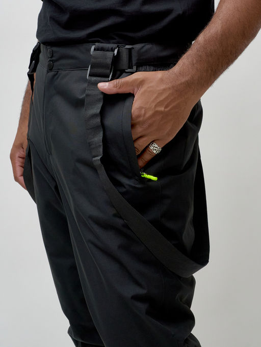 Горнолыжный костюм мужской зимний бежевого цвета 3710B - Leifensh фото 29