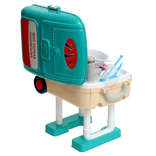 Набор для опытов Моя первая лаборатория. Новый год, стол 3 в 1, 60 опытов - Эврики фото 4