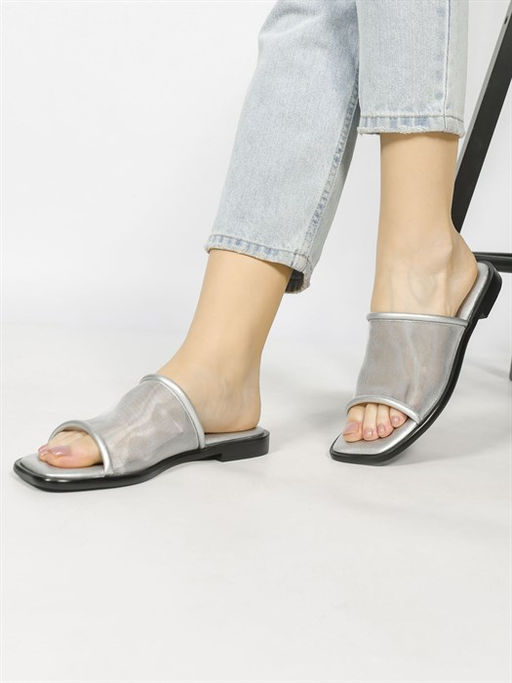 Сабо кожаные / Шлепки тренд H32F-44C - Piniolo фото 2