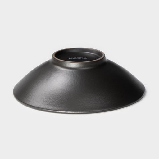 Цена за 4 шт. Салатник Magistro Black style, d=17.8 см, фарфор, чёрный  фото 3