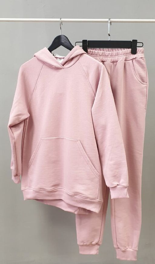 Футер 3х нитка КАЧЕСТВО ПЕНЬЕ костюм женский с брюками палаццо - Knitka wear фото 2