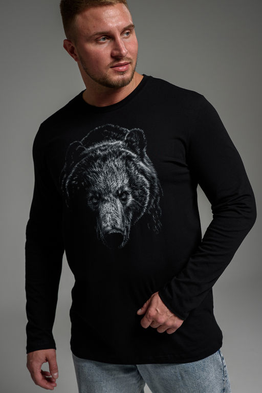 8514/1 Футболка с длинным рукавом мужская