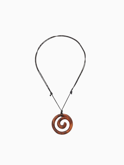 Кулон «Спираль», дерево соно