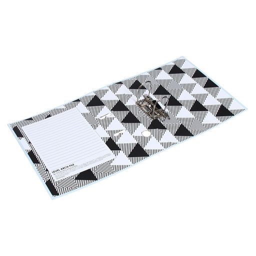 Пaпкa-регистратор А4 75мм Calligrata ламинированная, светло-васильковый  фото 6