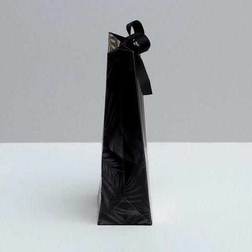 Пакет подарочный с лентой, упаковка, «Gift for you», 13×23×7 см