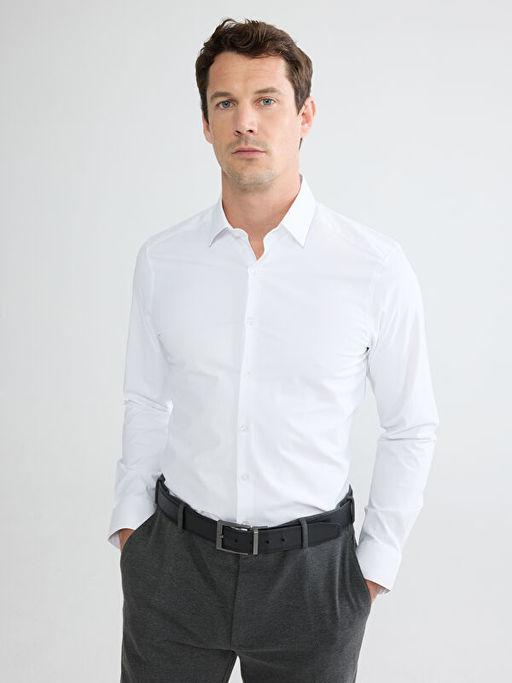 Slim Fit Arm?rl? Erkek G?mlek