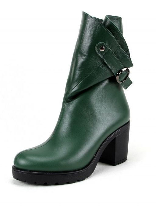 Полусапоги EDART 642.620.green/байка