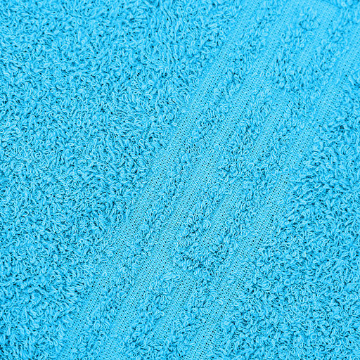 Полотенце махровое Греция 70х140см, гладкокрашенное, 350г/м2, васильковый (Россия) - Домашняя Мода фото 2