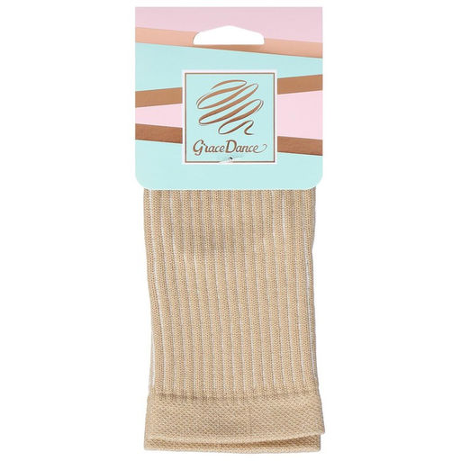 Голеностоп гимнастический Grace Dance, р. М, цвет бежевый  фото 5