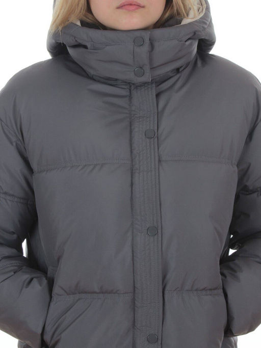 S24-292 GRAY Куртка зимняя женская (150 гр. холлофайбер)