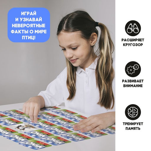 Мемо Мир птиц - Лас играс kids фото 6
