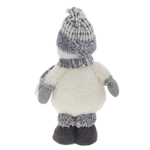 Игрушка набивная "Снеговик", L23 W11 H40 см, 2в.