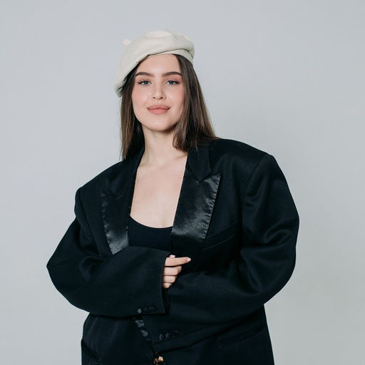 Берет, песочный, р-р 56 см