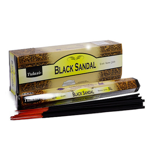 Благовония Sarathi HEXA BLACK SANDAL уп-6шт по 20 палочек