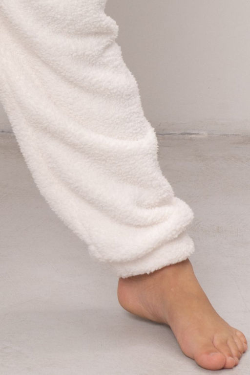 Брюки детские из теплой плюшевой ткани 6711K-50151.1H-121 - Almando melado фото 3