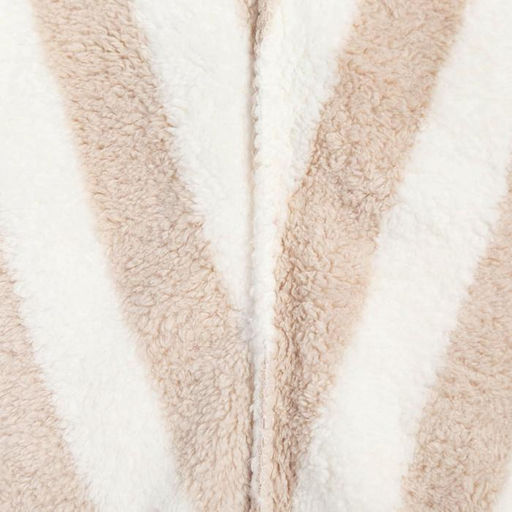 Чалма для сушки волос Этель Полоски, цв.бежевый, 65*25 см, 100% п/э  фото 4